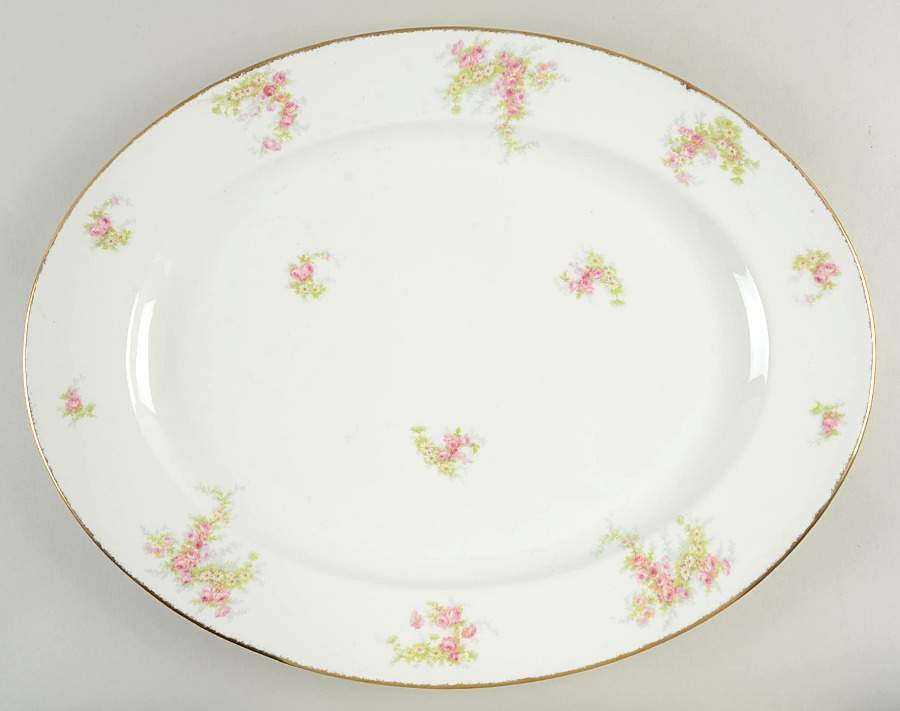 POY146 20" Oval Serving Platter by Jean Pouyat-1