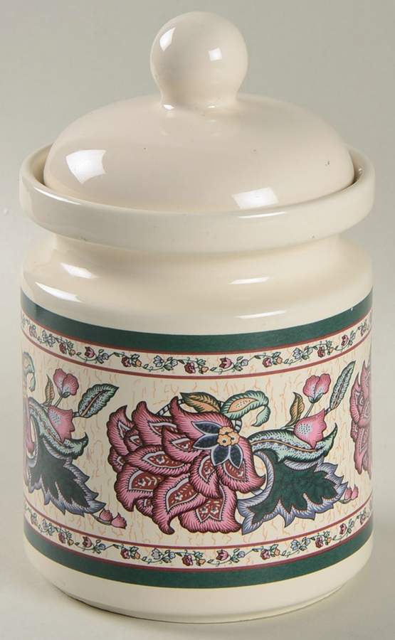 Paisley Garden Medium Canister & Lid by Preferred Stock-1