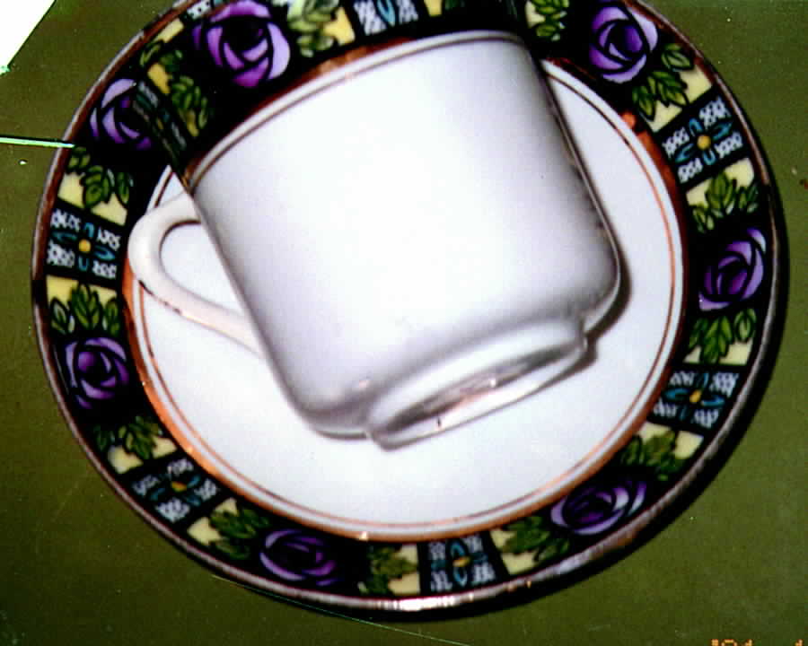 Heide Flat Cup & Saucer Set by Park Place (England)-1