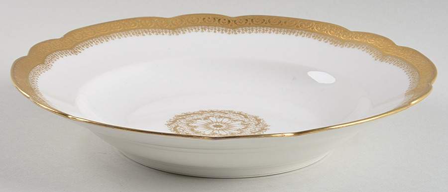 POY148 Large Rim Soup Bowl by Jean Pouyat-1