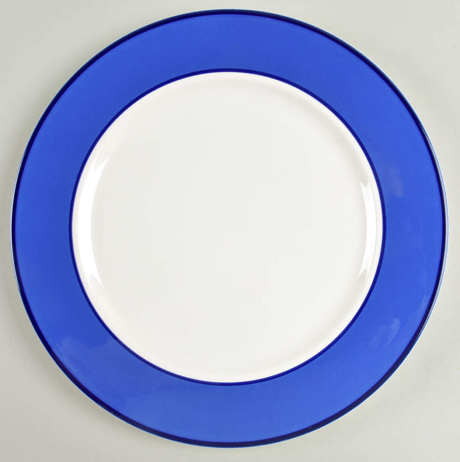 Spa Blueberry (Blue Trim) Dinner Plate by Pagnossin-1