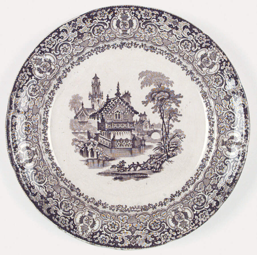 Warwick Dinner Plate by Podmore & Walker-1