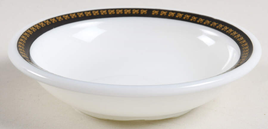 Ebony Fruit/Dessert (Sauce) Bowl by Pyrex-1