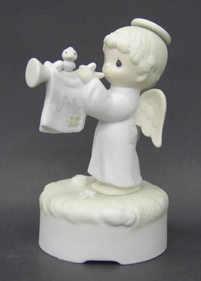 Rejoice O Earth-Musical Flower-Rejoice O Earth - Flower Trademark, No Box by Precious Moments-1
