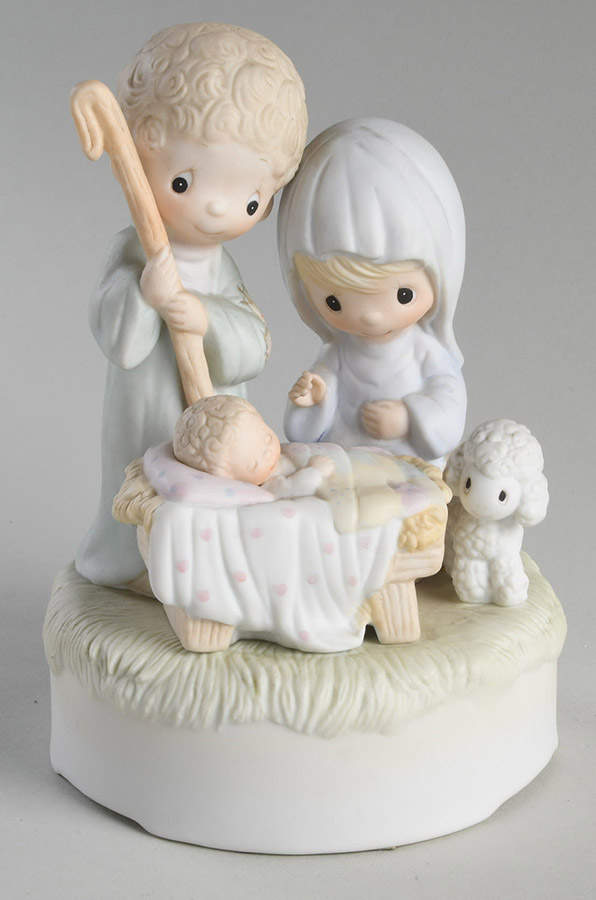 Come Let Us Adore Him-Musical No Mark-Come Let Us Adore Him - No Trademark, No Box by Precious Moments-1
