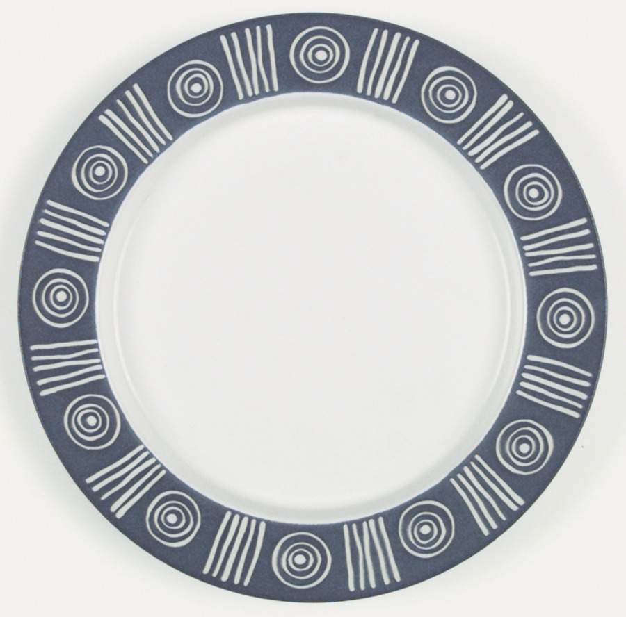 Bongo (Blue) Dinner Plate by Pottery Barn China-1