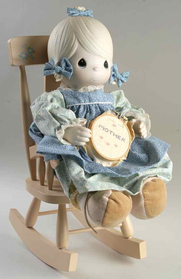 Mother Sew Dear-Doll No Trademark-Mother Sew Dear - With Box, No Trademark by Precious Moments-1