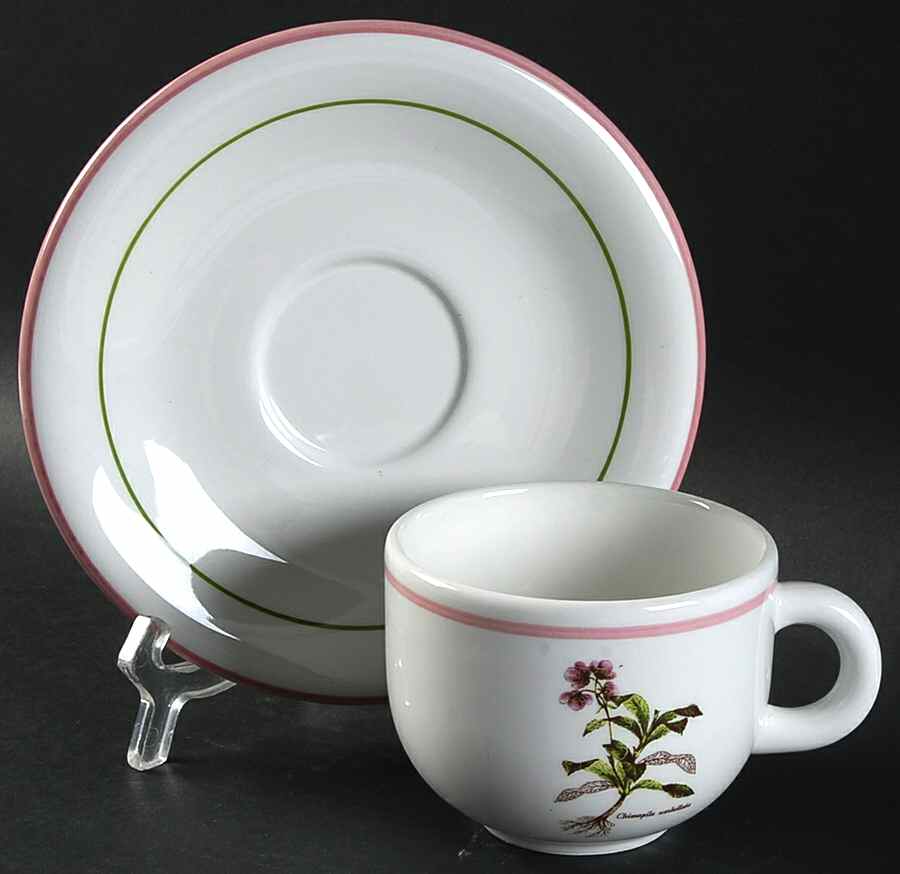 PRL8 Flat Cup & Saucer Set by Primula-1