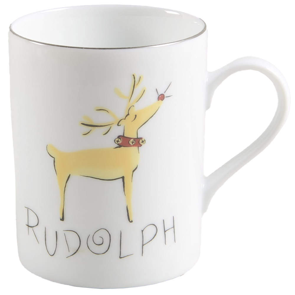 Reindeer Mug by Pottery Barn China-1