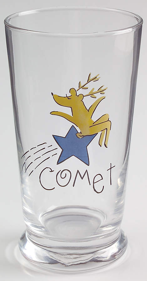 Reindeer 12 Oz Glassware Tumbler by Pottery Barn China-1