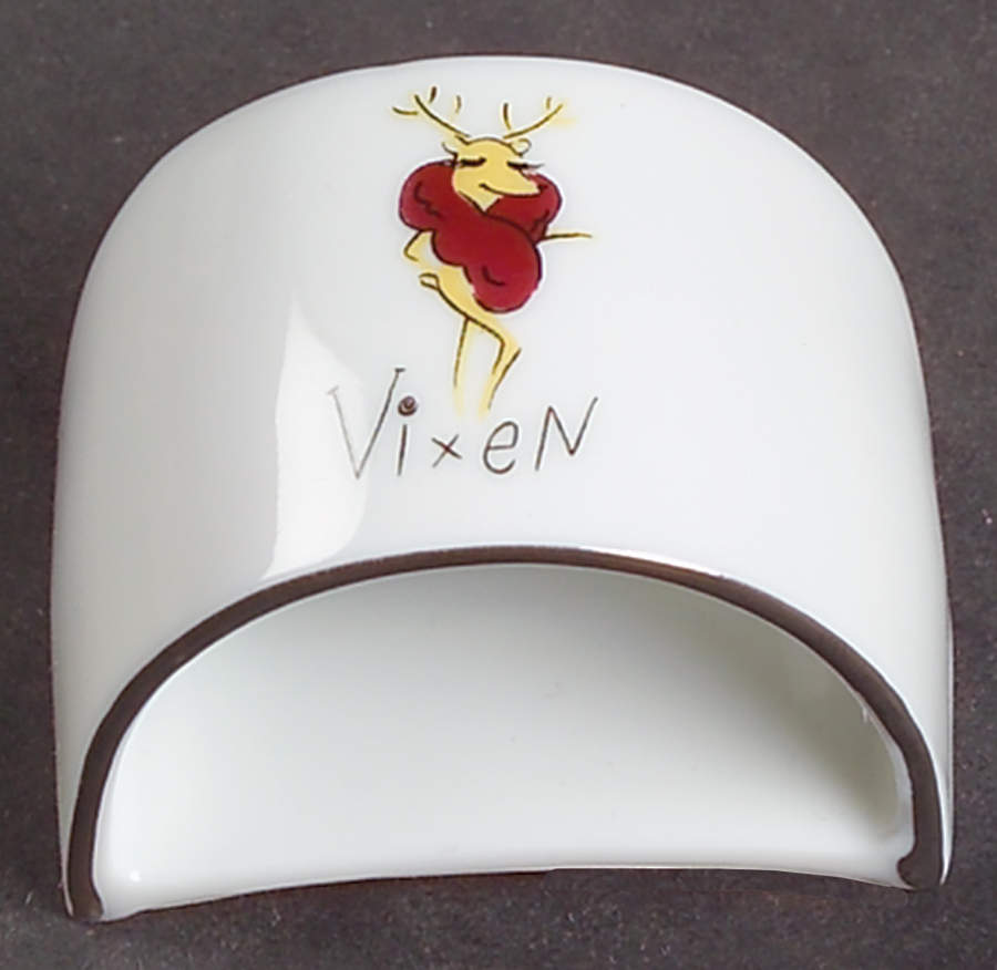 Reindeer Napkin Ring by Pottery Barn China-1