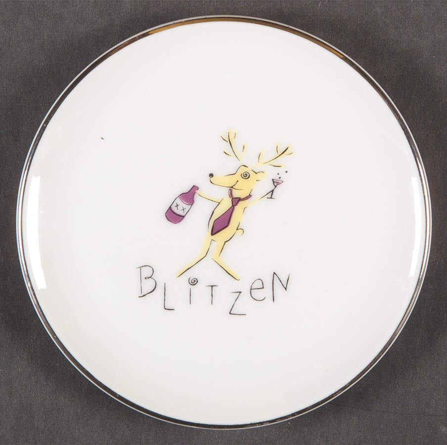 Reindeer Coaster by Pottery Barn China-1