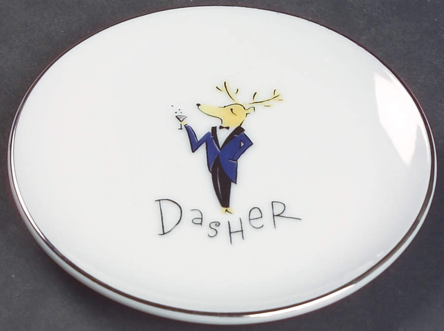 Reindeer Coaster by Pottery Barn China-1