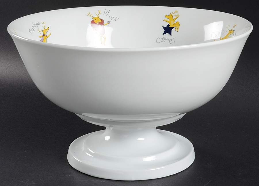 Reindeer Footed Bowl by Pottery Barn China-1