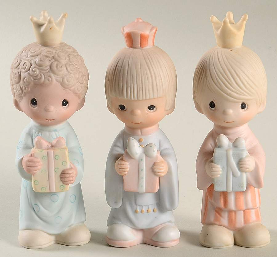 Wee Three Kings Triangle-Wee Three Kings - Triangle Trademark With Box by Precious Moments-1