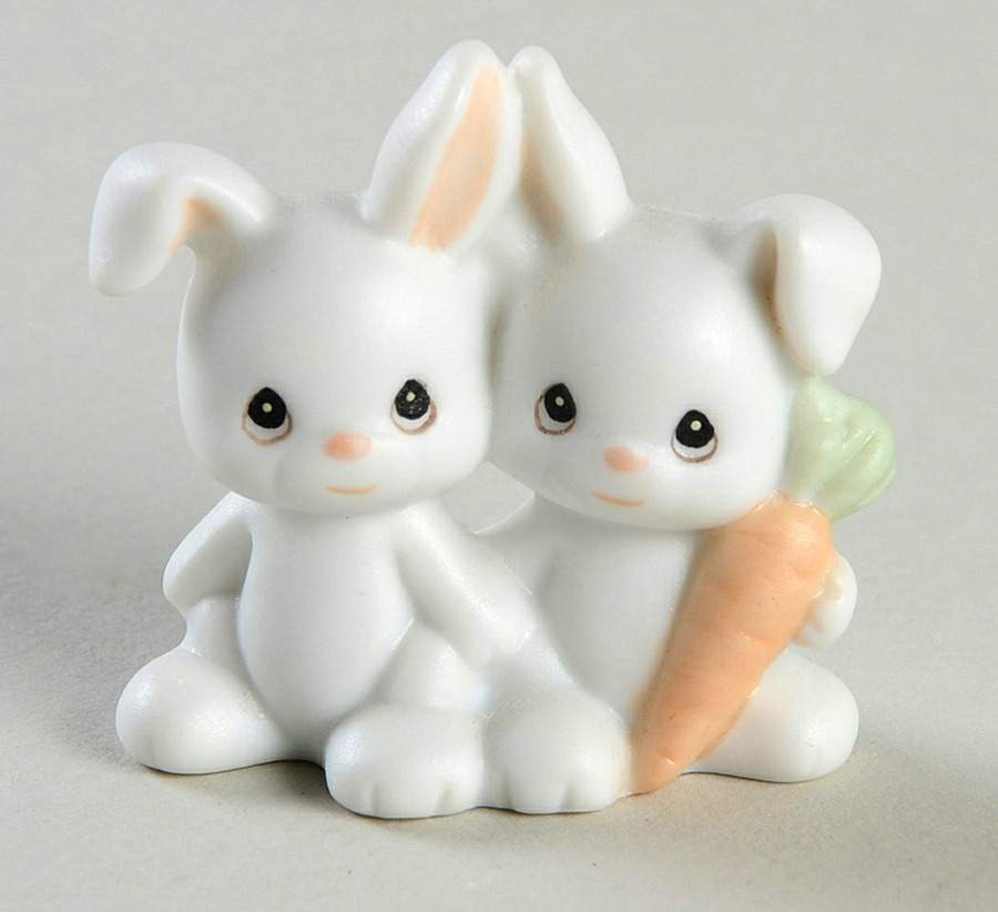 Bunnies-Noahs Ark Sword-Bunnies - Sword Trademark With Box by Precious Moments-1