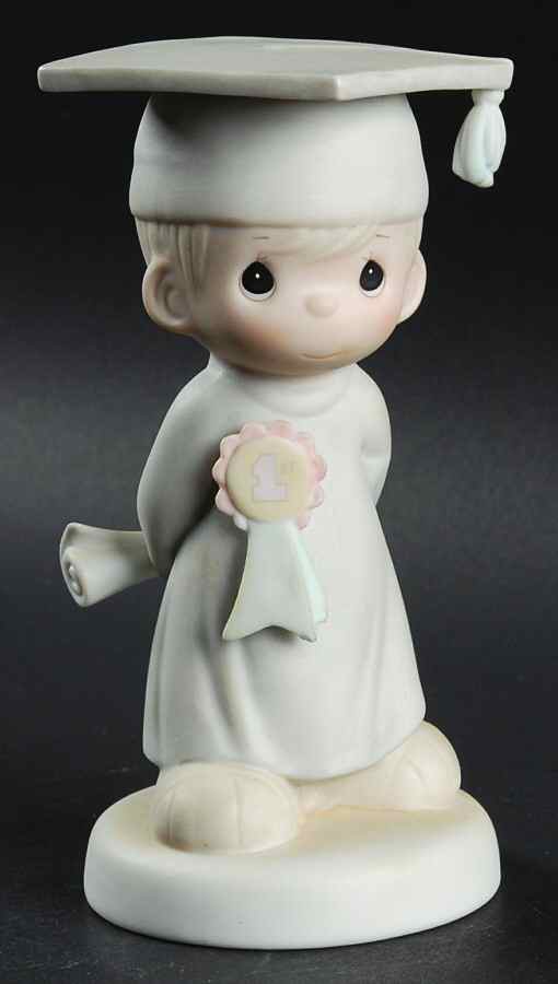 God Bless You Graduate-Figurine Cedar Tree-God Bless You Graduate - Cedar Tree Trademark With Box by Precious Moments-1