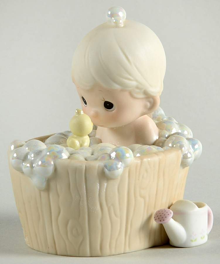 A Tub Full of Love Cedar Tree-A Tub Full Of Love - Cedar Tree Trademark, No Box by Precious Moments-1