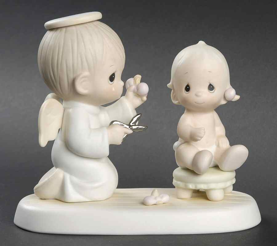 Baby's First Haircut Dove-Babys First Haircut - Dove Trademark With Box by Precious Moments-1
