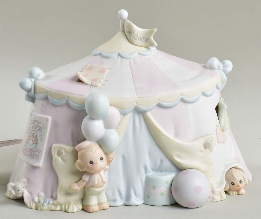 Circus Tent-Sammy's Circus Trumpet-Circus Tent - Trumpet Trademark With Box by Precious Moments-1