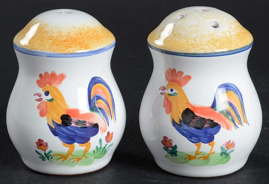 Royal Rooster Salt & Pepper Set by Presenttense-1