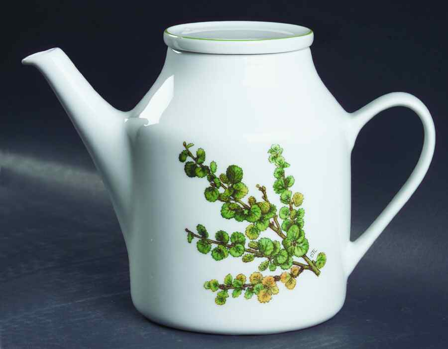 Mountain Flower Series Teapot & Lid by Porsgrund-1