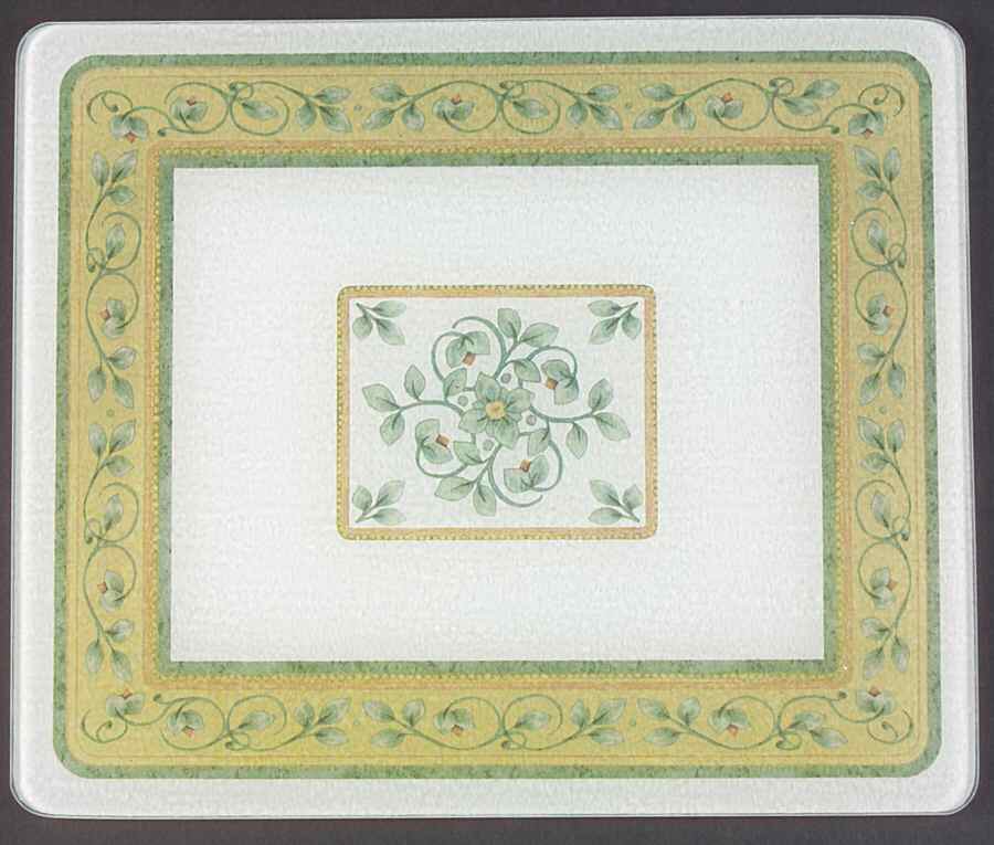 French Quarter (Stoneware) Rectangular Glassware Cutting Board by Pfaltzgraff-1