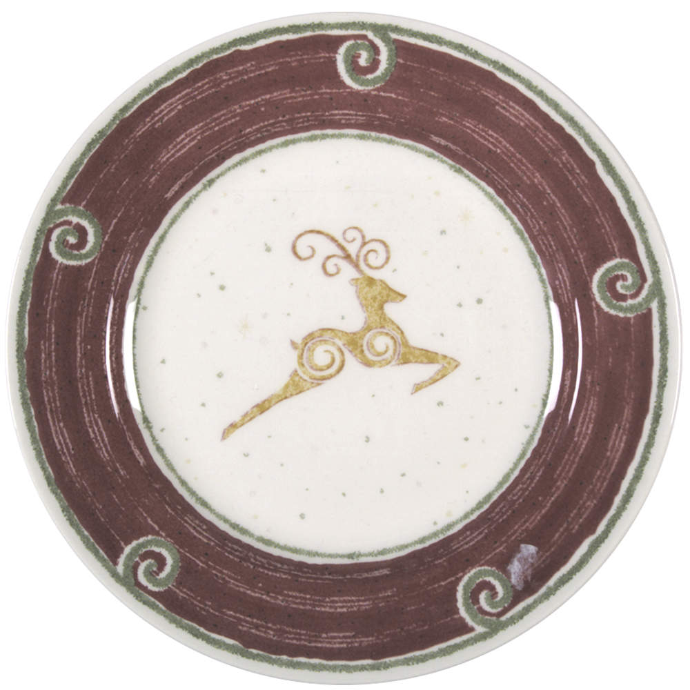 Rustic Reindeer Salad Plate by Pier 1-1
