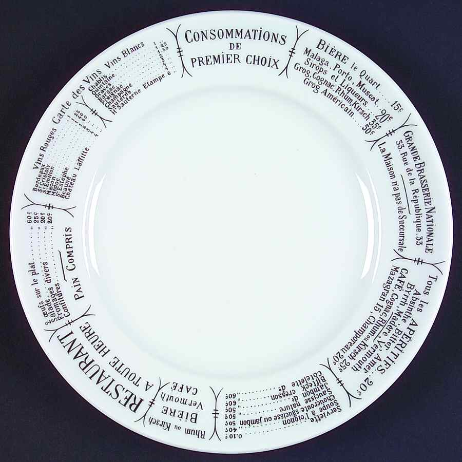 Brasserie Luncheon Plate by Pillivuyt-1