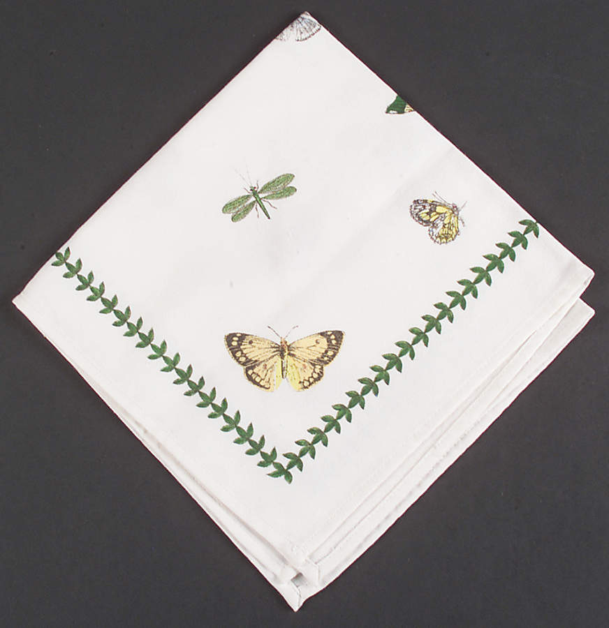 Botanic Garden Butterflies Cloth Napkin by Portmeirion-1