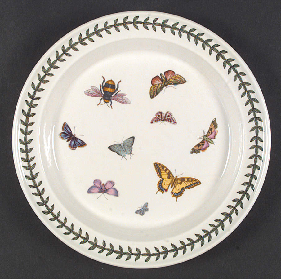 Botanic Garden Butterflies Dinner Plate by Portmeirion-1