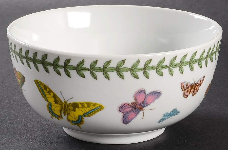 Botanic Garden Butterflies Individual Salad/Dessert/Fruit Bowl by Portmeirion-1