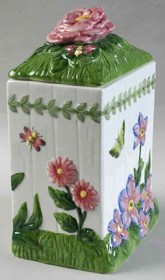 Botanic Garden Countertop Collection Figural Canister & Lid by Portmeirion-1
