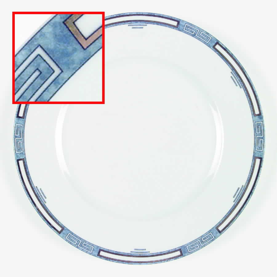 Odyssee Dinner Plate by Porcelaine Lafarge-1