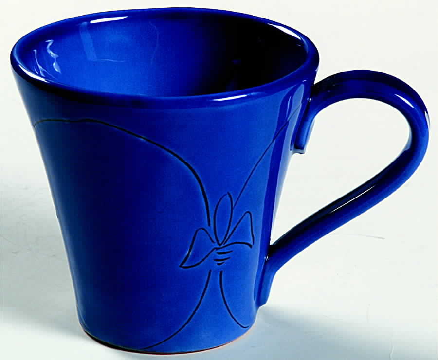 Etchings Indigo Mug by Presenttense-1