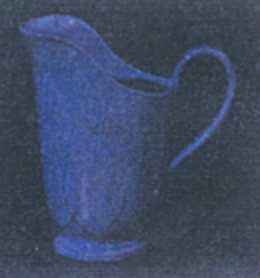 Etchings Indigo Pitcher by Presenttense-1