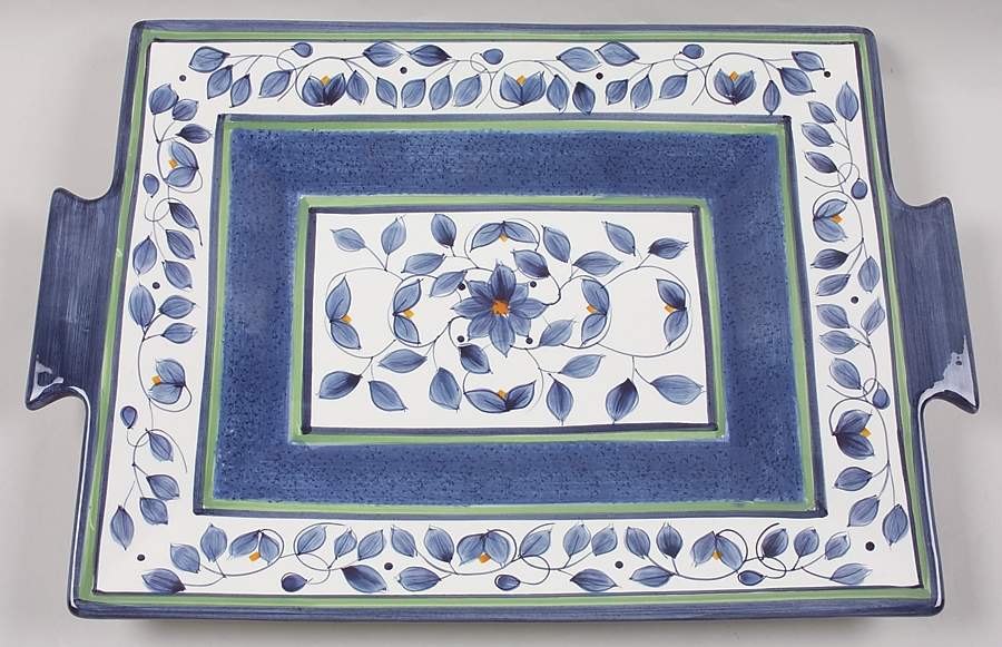 Orleans 18" Rectangular Serving Platter by Pfaltzgraff-1