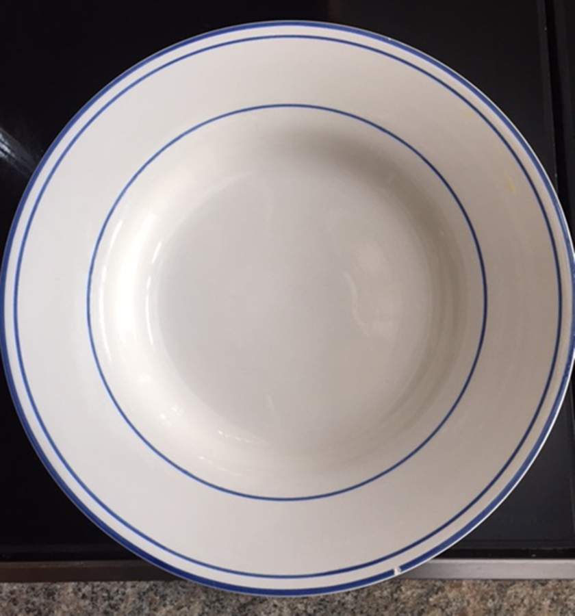 Marina Sapphire Salad Plate by Pottery Barn China-1