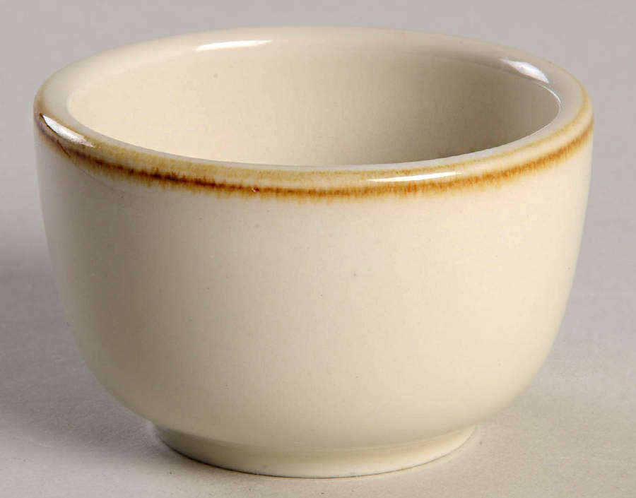 Asian Square Putty Sake Cup by Pottery Barn China-1