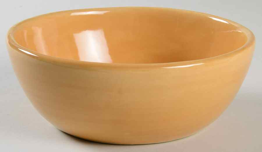Sausalito Amber 7" Round Vegetable Bowl by Pottery Barn China-1