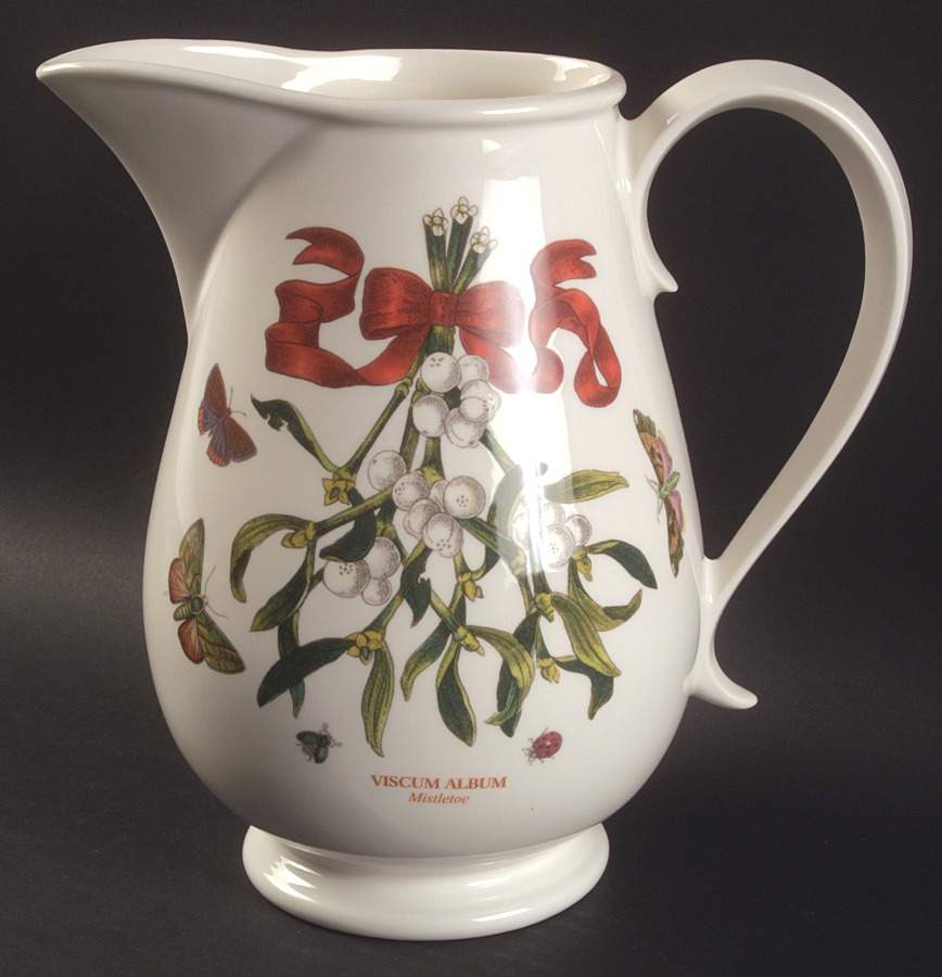 Botanic Garden Mistletoe 64 Oz Pitcher by Portmeirion-1