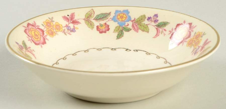 PCP173 Fruit/Dessert (Sauce) Bowl by Paden City-1