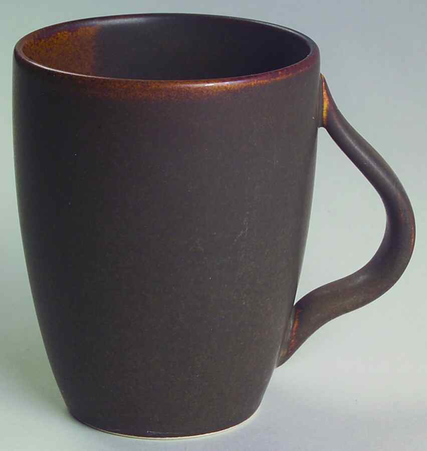 Ellipse Brown Mug by Pottery Barn China-1