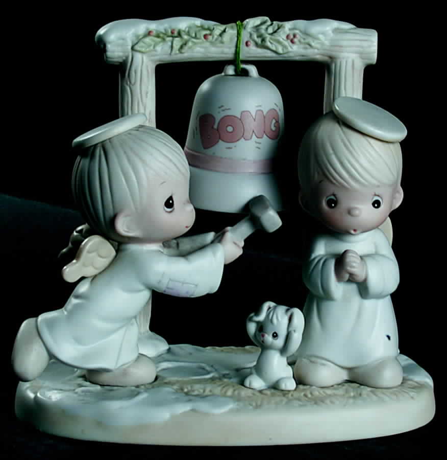 Ring Those Christmas Bells G Clef Mark - G Clef Trademark, No Box by Precious Moments-1