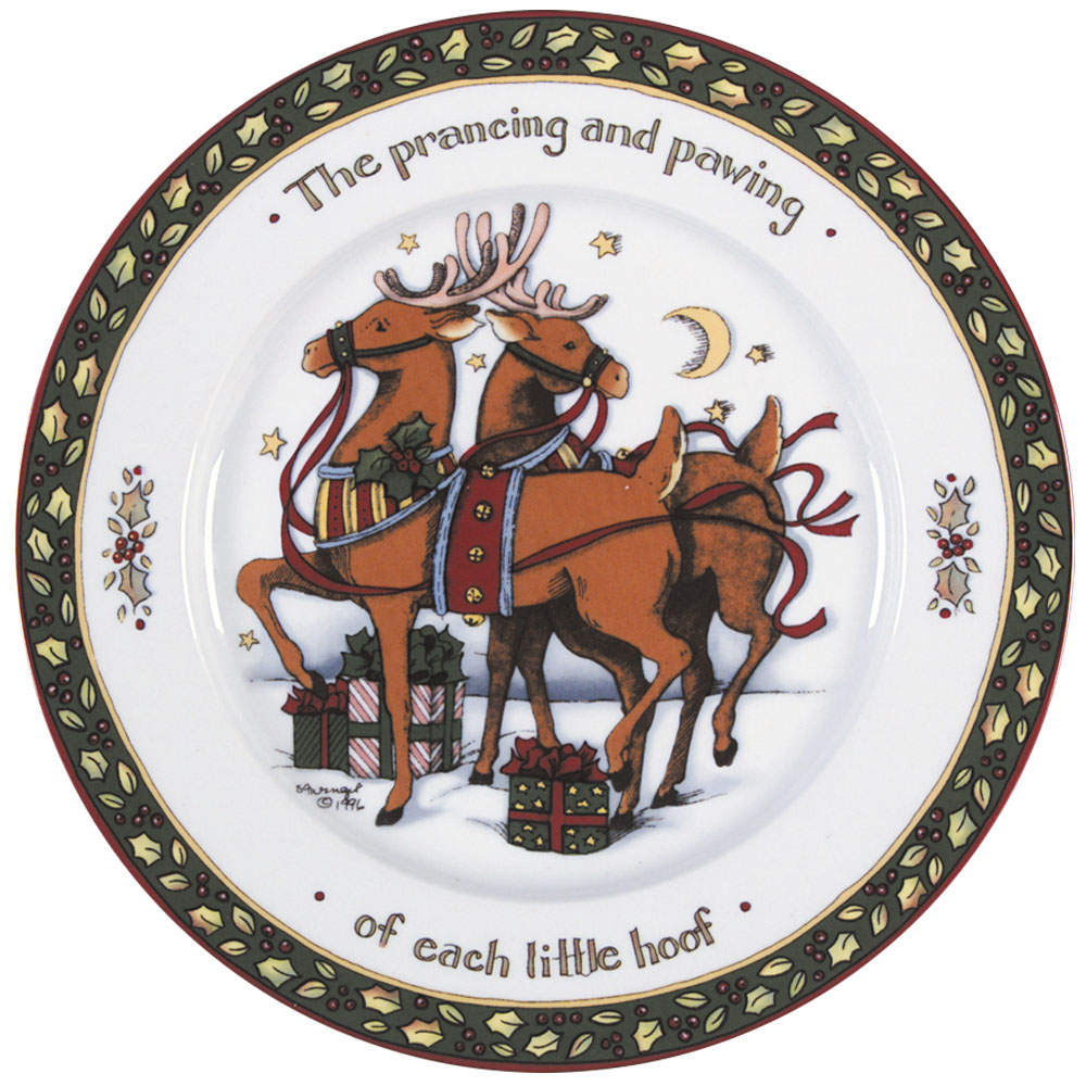 Christmas Story Salad Plate by Portmeirion-1
