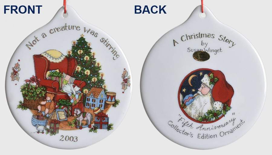 Christmas Story 2003 Annual Ornament by Portmeirion-1