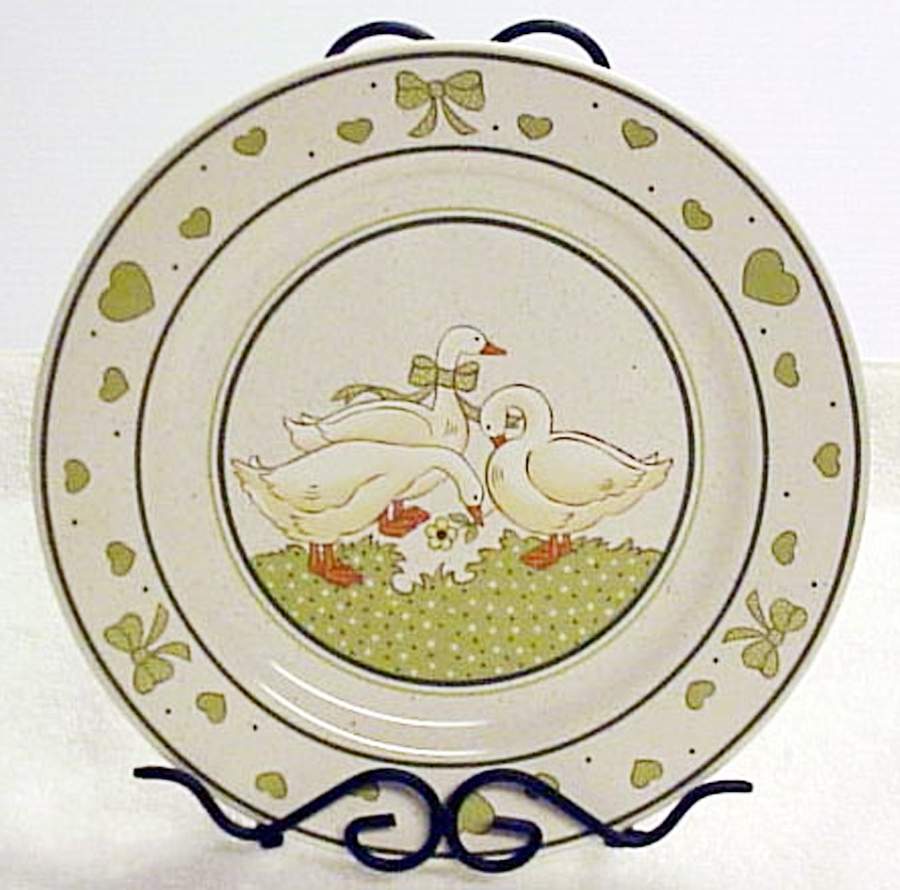 Gansegluck Dinner Plate by Pfalzkeramik-1