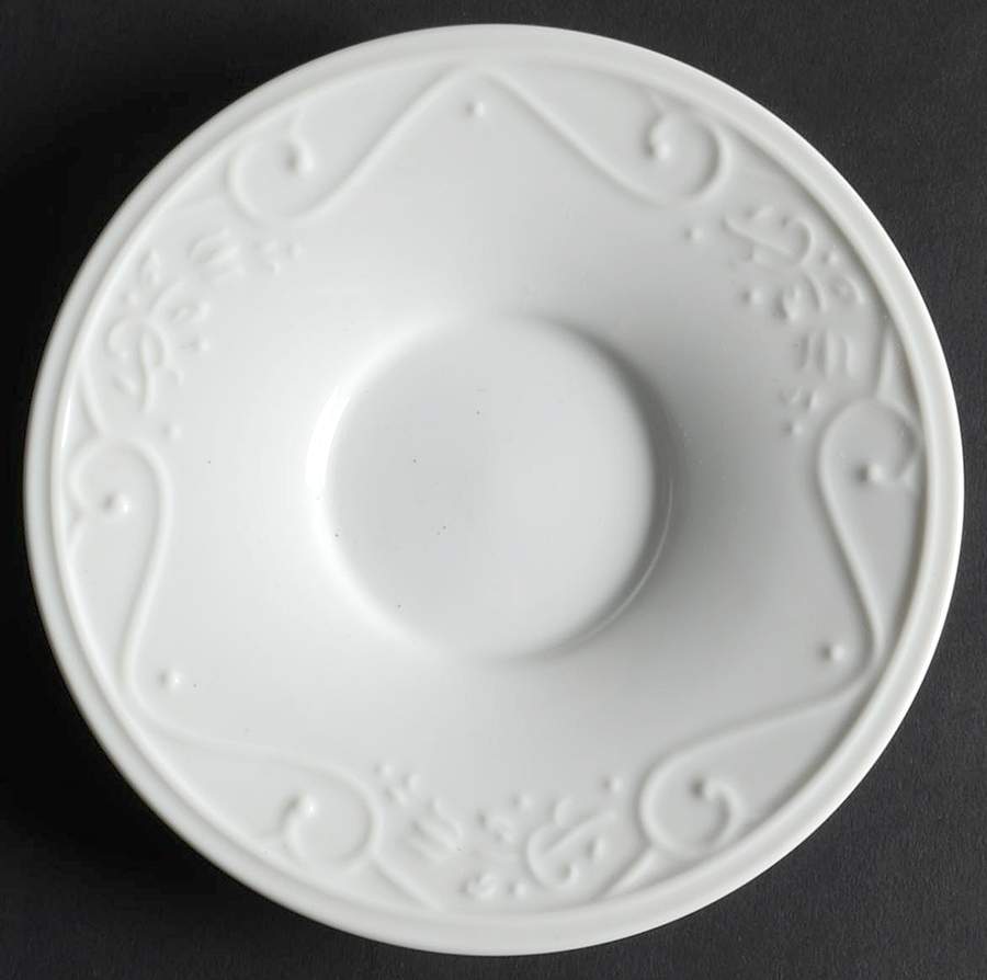 Veranda White Saucer by Princess House-1