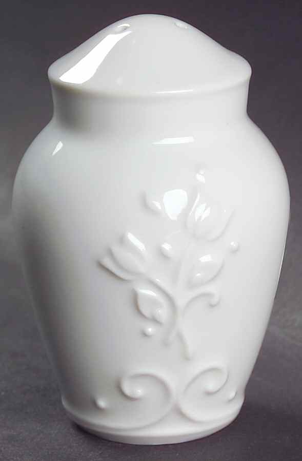 Veranda White Salt Shaker by Princess House-1