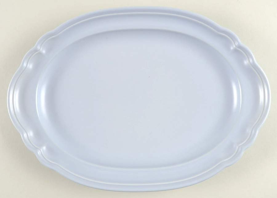 Tea Rose 12" Oval Accent Platter by Pfaltzgraff-1
